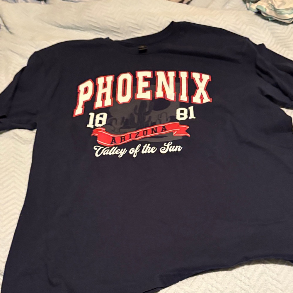 Gildan Navy Blue Phoenix Graphic Tee